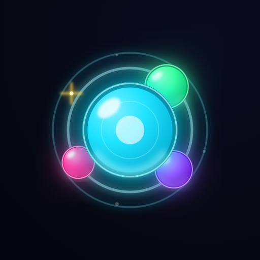 Neon Bubble Galaxy game icon